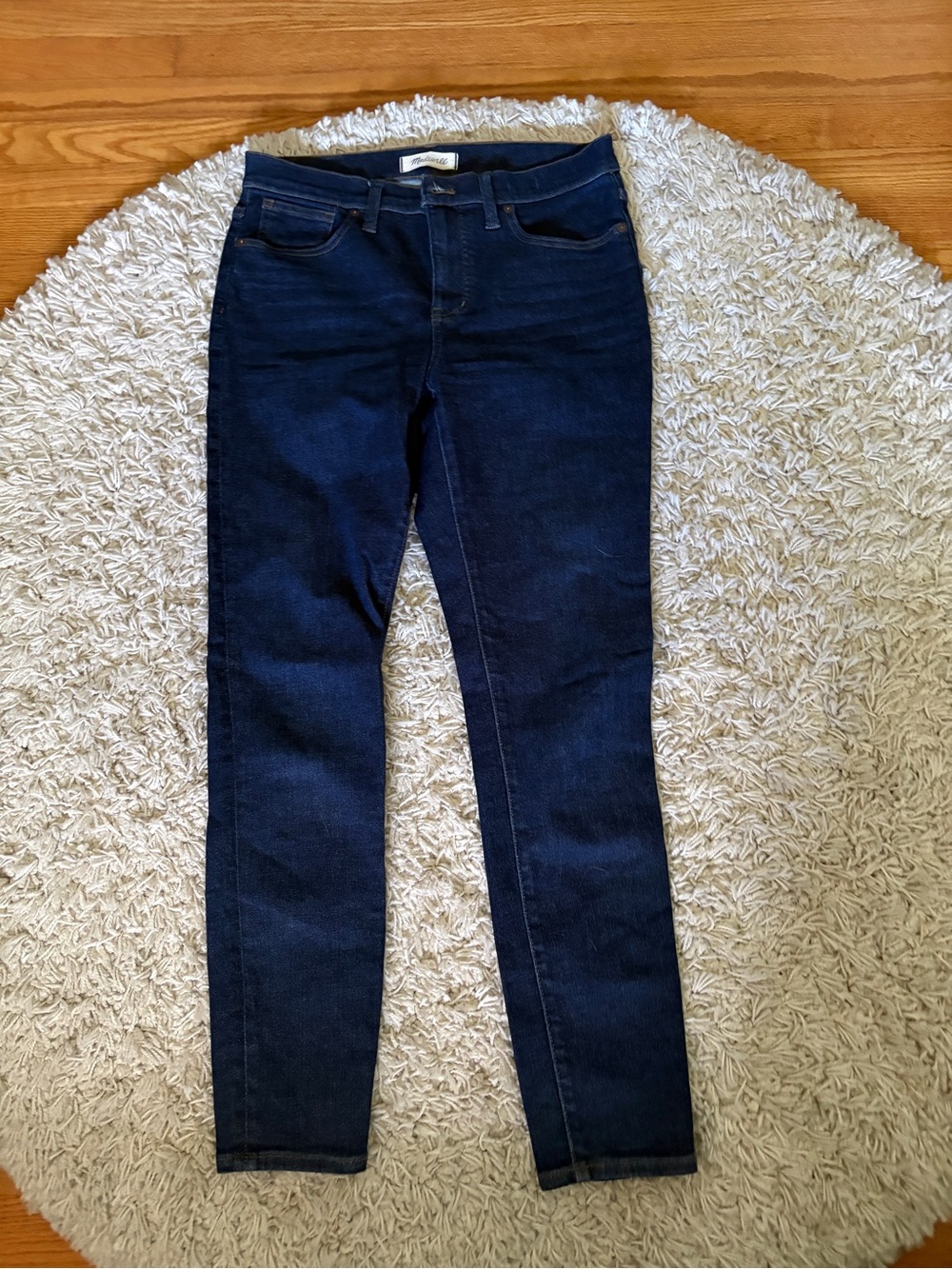 Madewell Deep Indigo Skinny Jeans